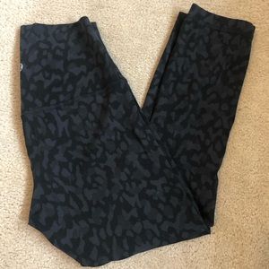 Lululemon Align Crop Leggings in Grey Camo